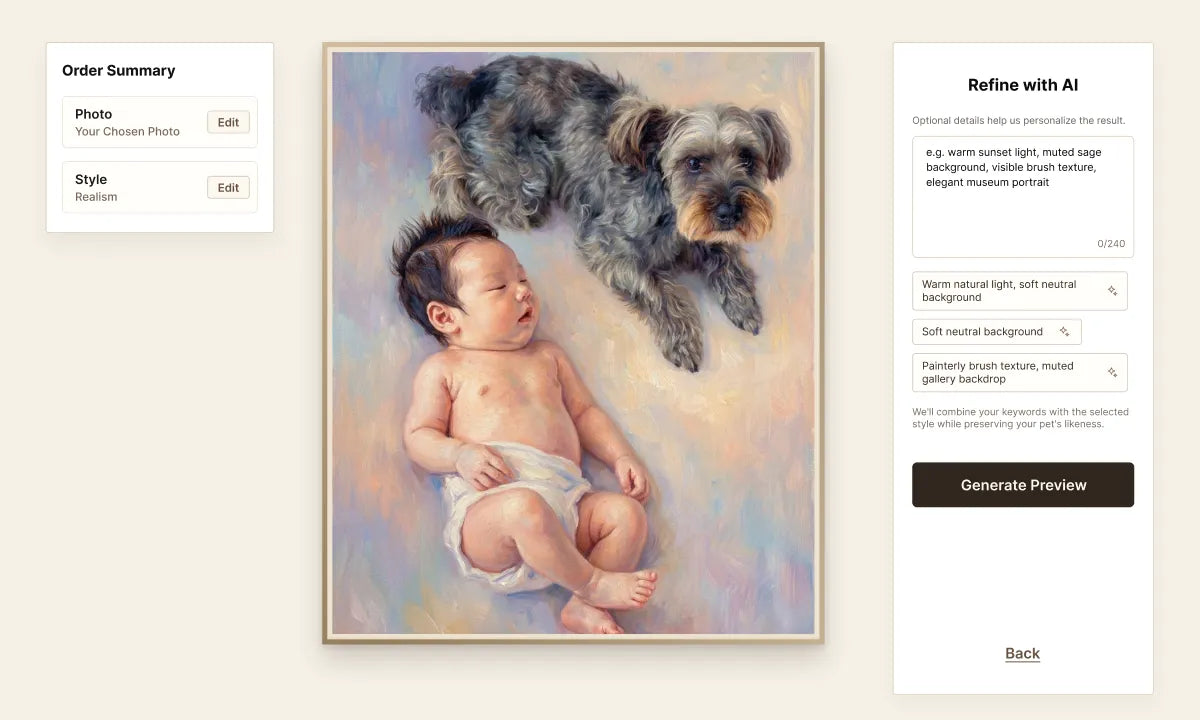 Hand-Painted by Artists