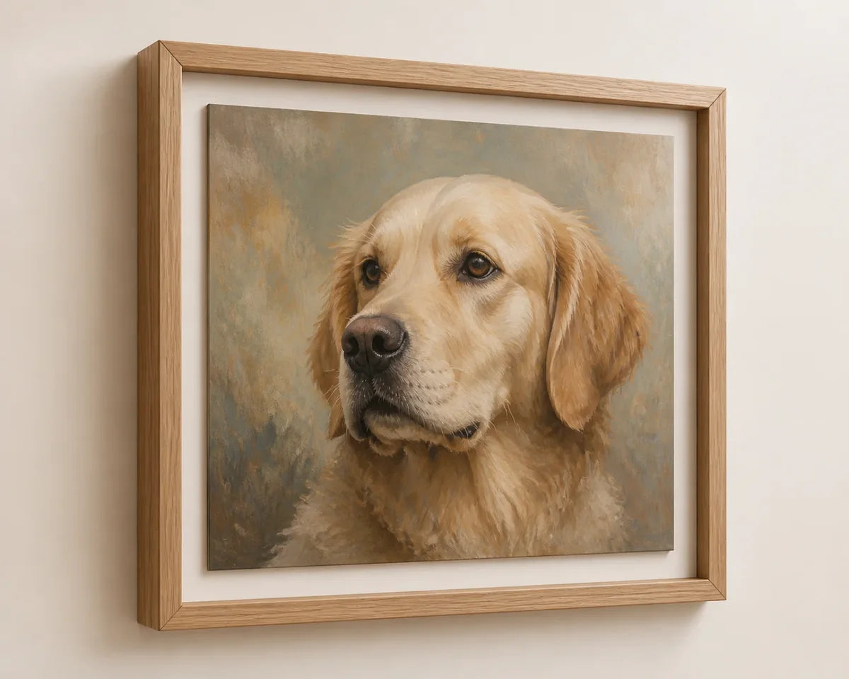 Framed portrait presentation