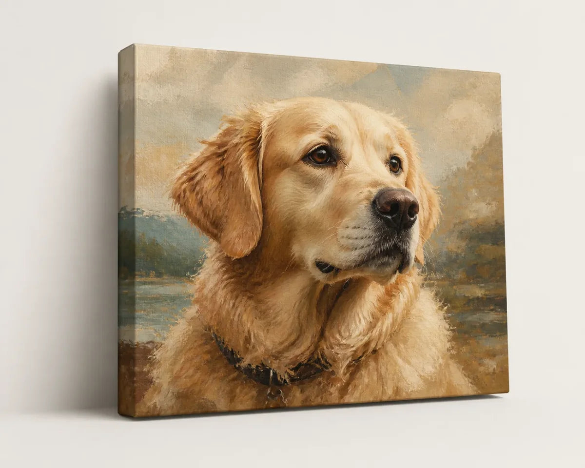 Gallery wrap presentation