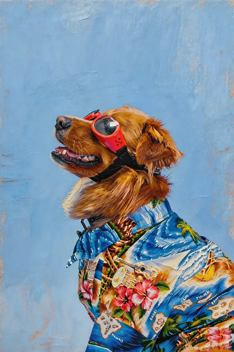 Painted artwork